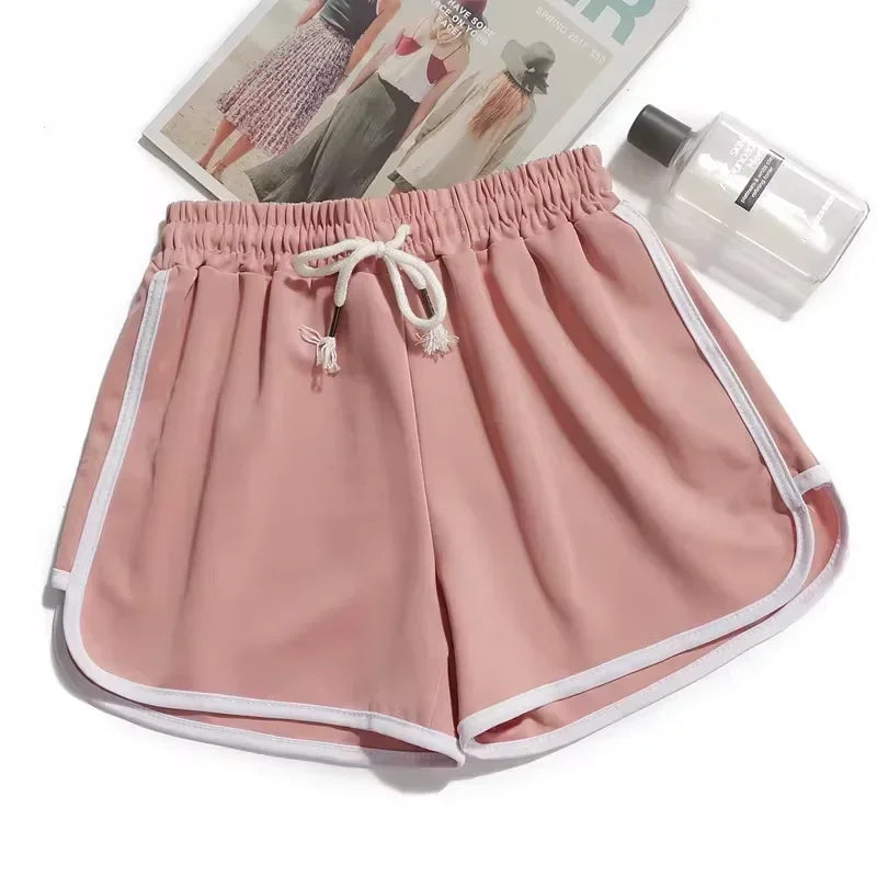 Ladies Girl Shorts Streetwear Female Women Fitness Joggers Sports Running Breathable Plus Size Short Pants Summer Casual Bottoms