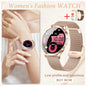 2025 New Smartwatch Women 1.32-inch AMOLED HD Screen Heart Rate Bluetooth Call IP68 Waterproof  Smart Men Watch For Android ios