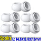 Soft Silicone Ear Tips for Airpods Pro 1/2 Gen Protective Earbuds Cover Noise Reduction Hole Ear-pads Gel Accessories XS/S/M/L