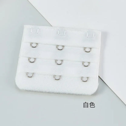 2024 Bra Extender 3 Hooks Women Elastic Bra Extension Strap Hook Clip Intimates Adjustable Lengthened Buckle Bra Accessories