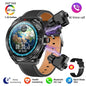Men's super smart watch with 400mAh large battery and stainless steel body sturdy and durable with Bluetooth calling function