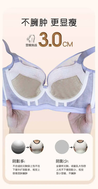 Beauty Salon, Body Shaping Bra, Adjustable Function Bra, Gathering Full Cup, Thin Cup, Functional Bra