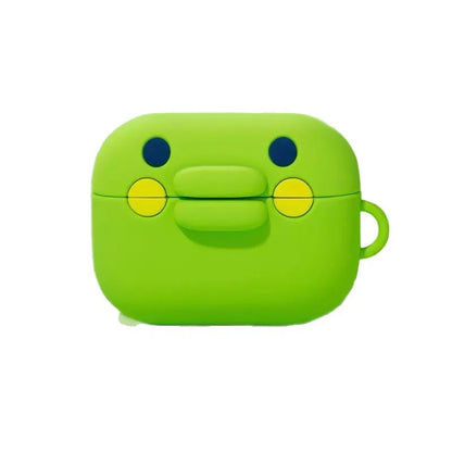 Ins Cute Tamagotchi Big Mouth Jar Earphone Accessories Case Protective Sleeve Cover Suitable for Airpods1/2/3/4/pro/pro2