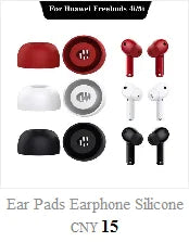 Ear Pads For Airpods Free Buds3 Pro Wireless Bluetooth Iphone Earphones Silicone Ear Caps Earphone Case Earpads Eartips 2pcs