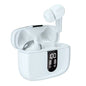 Bluetooth Earbuds V5.3, 45H Playtime, LED Display, Bluetooth Headphones with Mic, Touch Control, IPX5 Waterproof
