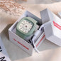 Watches for Elegant Women Simple Fashion Watch Minimalist Design Square Big Dial Soft Wristwatch Valentines Gift for Women Girls