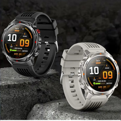 2025New Smart Watch For Men 1.46'' 360*360 HD AMOLED Color Display Voice Call Compass LED Sports Fitness Waterproof Watch Ladies