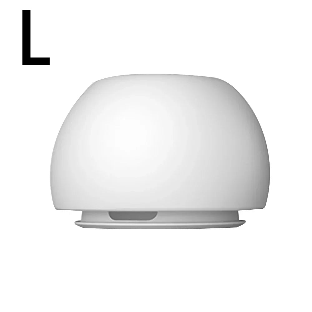Soft Silicone Ear Tips for Airpods Pro 1/2 Gen Protective Earbuds Cover Noise Reduction Hole Ear-pads Gel Accessories XS/S/M/L