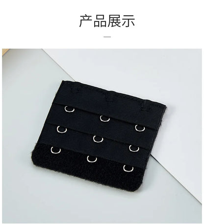 2024 Bra Extender 3 Hooks Women Elastic Bra Extension Strap Hook Clip Intimates Adjustable Lengthened Buckle Bra Accessories