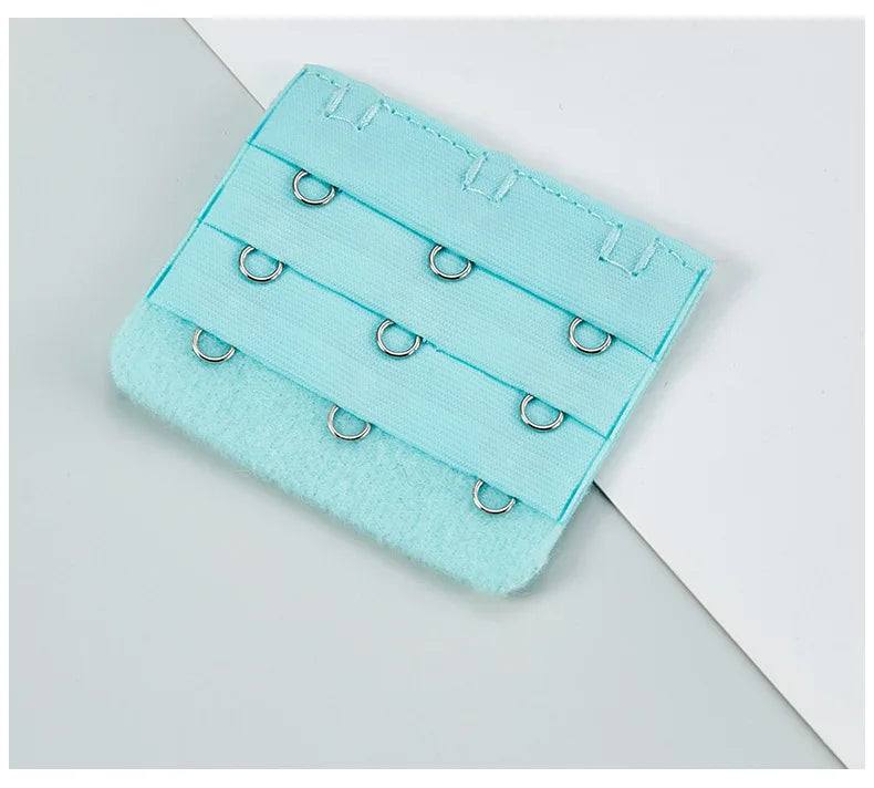 2024 Bra Extender 3 Hooks Women Elastic Bra Extension Strap Hook Clip Intimates Adjustable Lengthened Buckle Bra Accessories
