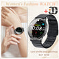 2025 New Smartwatch Women 1.32-inch AMOLED HD Screen Heart Rate Bluetooth Call IP68 Waterproof  Smart Men Watch For Android ios
