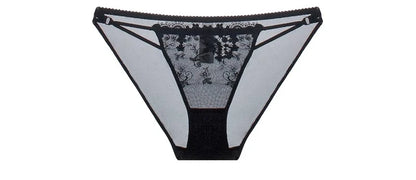 BANERDANNI Modest French Bra Set - Lace Minimizer Bust Reducer with Steel Ring Rabbit-Ear Slimming Support & Discreet Coverage