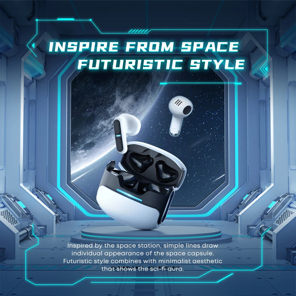 Wireless Earbuds Bluetooth 5.3 in Ear Headphones,Premium Sound Touch Control,Built-in MIC,Comfortable Fit Sports Earphones
