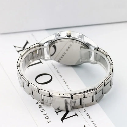 Men Watches 2023 Top Brand Stainless Steel Sport Quartz Hour Wrist Analog Watch Relojes Para Hombre שעון יד לגבר Мужские Часы
