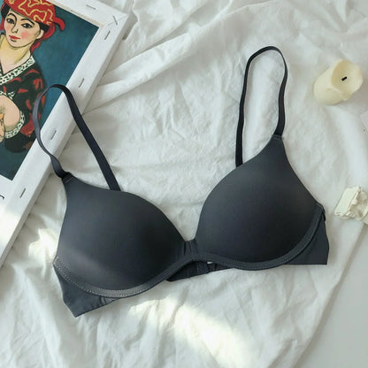 Bras for Women Seamless Backless Underwear Sexy Lingerie 3/4 Cup Bralette Top Wireless Brassiere Intimates Japanese Simple Bra
