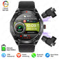 2025 New Smart Watch with TWS Earbuds 1.52 Inch AMOLED IP67 Waterproof Bluetooth Calls MP3 Music Smartwatch for Men Android iOS