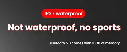Wireless Earbuds, Bluetooth 5.3 Headphones  Bluetooth Earbuds Noise Cancelling Mic IP7 Waterproof in Ear Earphones for Sports