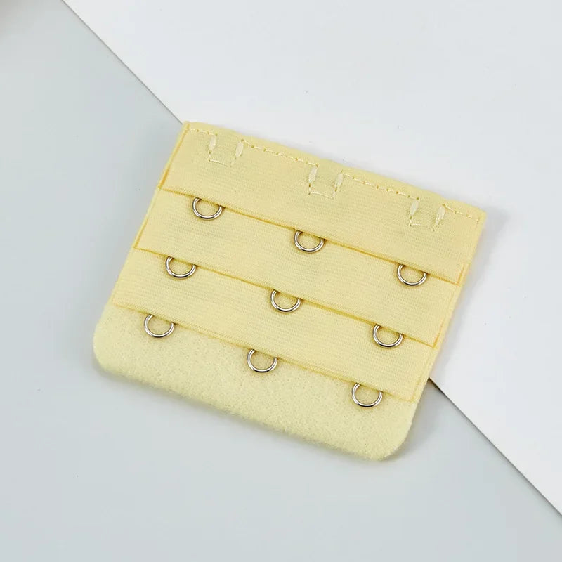 2024 Bra Extender 3 Hooks Women Elastic Bra Extension Strap Hook Clip Intimates Adjustable Lengthened Buckle Bra Accessories