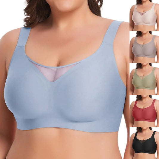 Bras for Women Pack Non Wired Bra Women's Padded Full Cup Bra Without Underwire With Padding Seamless Bustier Bralette