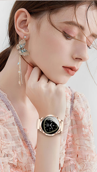 2025 New Smartwatch Women 1.32-inch AMOLED HD Screen Heart Rate Bluetooth Call IP68 Waterproof  Smart Men Watch For Android ios