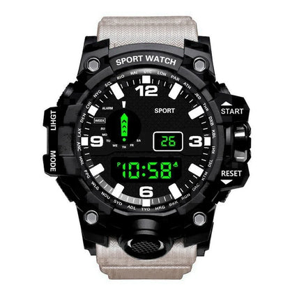 2024 New leisure multifunctional electronic watch for men simple waterproof sports date watches fashion Accessories