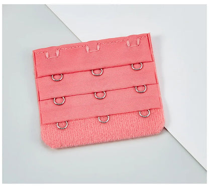 2024 Bra Extender 3 Hooks Women Elastic Bra Extension Strap Hook Clip Intimates Adjustable Lengthened Buckle Bra Accessories