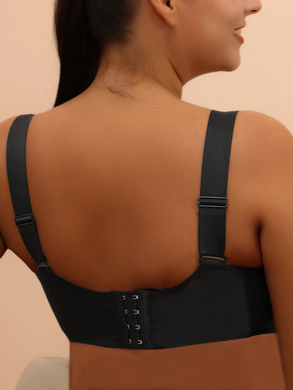 Big breasted sleeping bra for women 6XL without steel rims gathered without scars plus size vest yoga exercise anti sagging bra