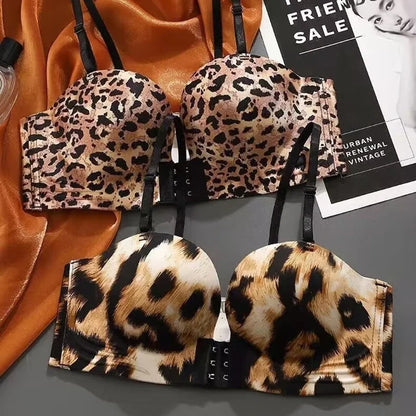 Women's Small Breasts Gathered Together with Large Bra Without Wire, and Pair of Breasts To Prevent Sagging Sexy Bra Summer
