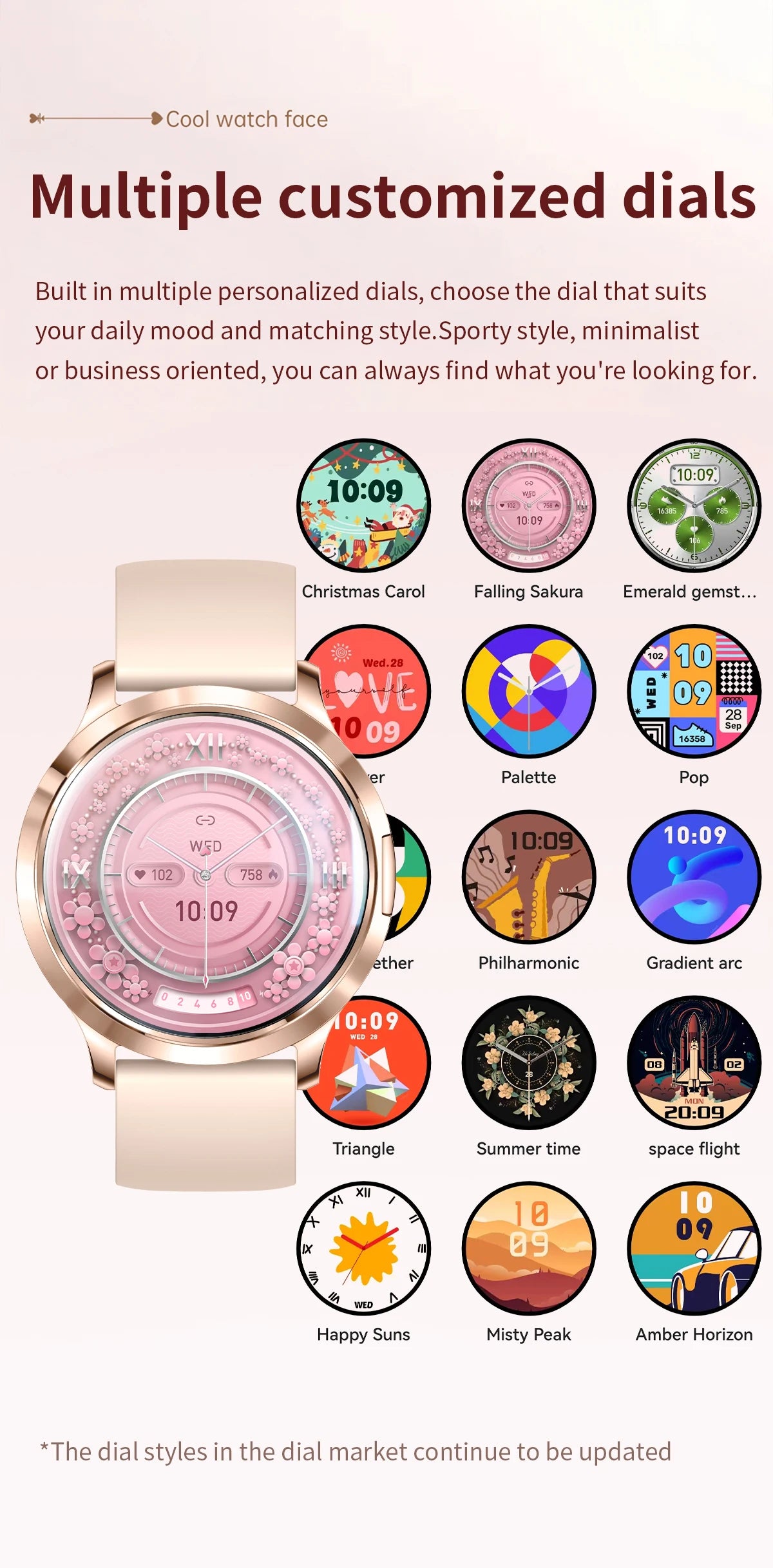 2025 New Smartwatch Women 1.32-inch AMOLED HD Screen Heart Rate Bluetooth Call IP68 Waterproof  Smart Men Watch For Android ios