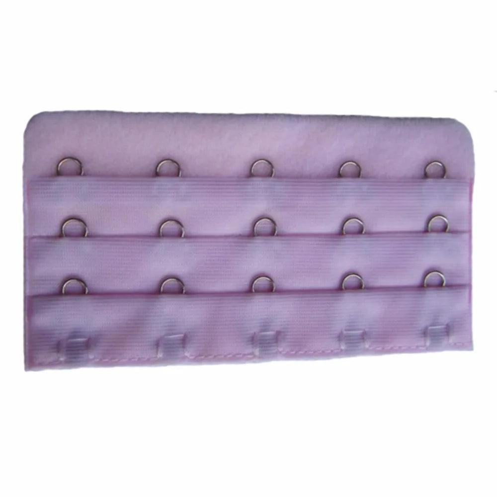 Women 3 Rows 5 Hooks Bra Extender Extension Clip on Strap Bra Lengthened Buckle Adjustable Buckles Bra Clasp