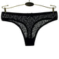 Sexy Panties Women Lace Silk Underwear Low Waist V-Waist Briefs Cotton Crotch Breathable Quick-Drying Sports Underwear