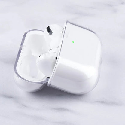 Transparent Earphone Case For Airpods Pro 2 Generation Cases Hard TPU Clear Headphone Cover For Airpods 4 3 2 1