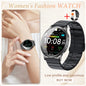 2025 New Smartwatch Women 1.32-inch AMOLED HD Screen Heart Rate Bluetooth Call IP68 Waterproof  Smart Men Watch For Android ios
