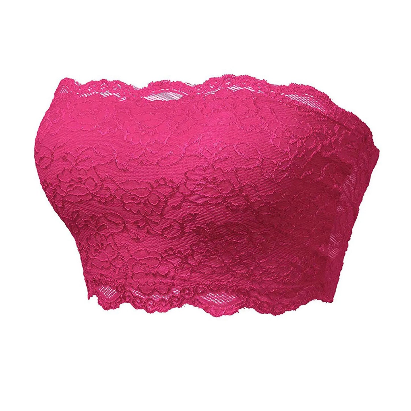 Women Lace Tube Top Ladies Seamless Lingerie Lace Chest Wrapped Underwear Sexy Tube Top Solid Bandeau Underwear Female Bralette 