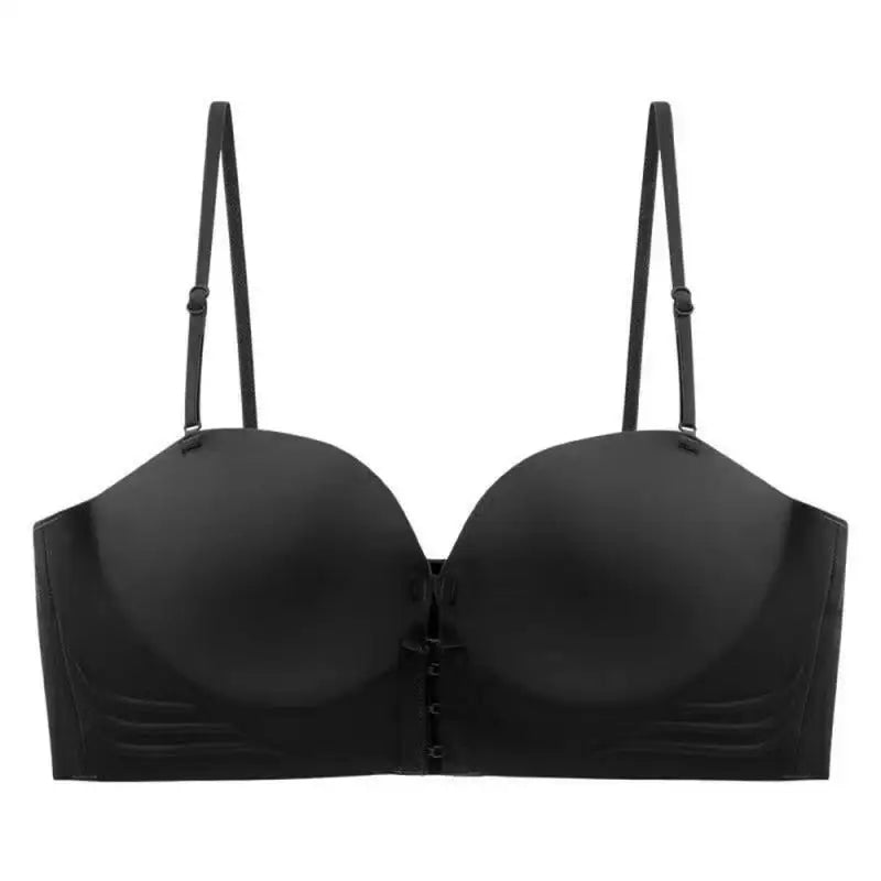 Bra Without Steel Ring Invisible Safe Enhanced Privacy Breathable Comfortable Fit Small Breast Female Bra Anti-slip Light Chic