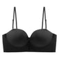 Bra Without Steel Ring Invisible Safe Enhanced Privacy Breathable Comfortable Fit Small Breast Female Bra Anti-slip Light Chic