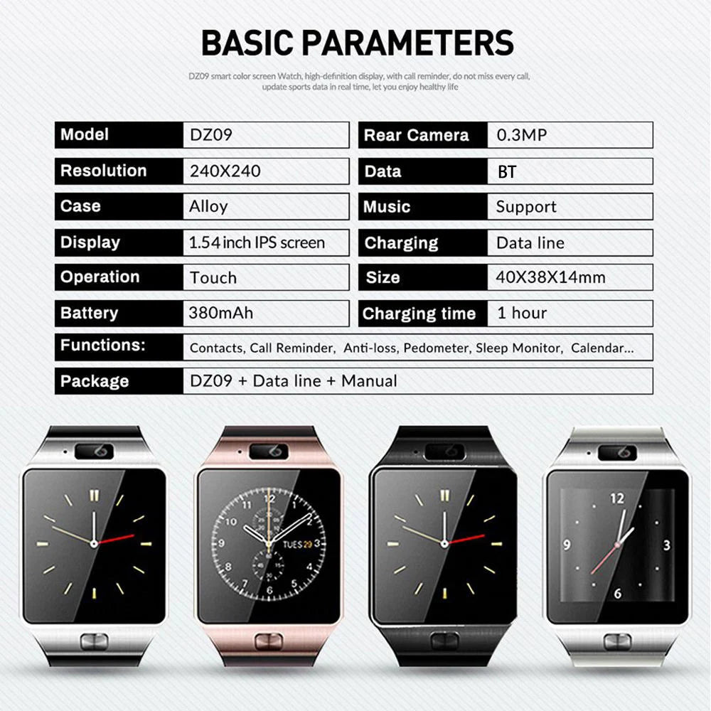 Smart Watch Men With LED Lighting Compass Sports Fitness Tracker Watch IP67 Waterproof Bluetooth Talk SmartWatch 2024