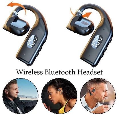 Earhooks Bluetooth Headphones Sport Earphones Hifi Stereo Sound Wireless Earbuds Headset