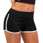 Women Mid Waist Shorts Girl Slim Fit High Stretchy Short Trousers Female Tight Shorts For Ladies Running Shorts Slim Fit Elastic