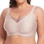 Bras for Women Pack Non Wired Bra Women's Padded Full Cup Bra Without Underwire With Padding Seamless Bustier Bralette