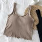 Cropped Tanks Ruffles Tube Top Women Bralette Crop Top Sexy Lingerie Bra Sports Underwear Fashion Ladies Street Tops Camisole