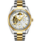 Relogio Masculino Tevise Mens Watches Top Brand Luxury Tourbillon Automatic Mechanical Watch Men Full Steel Waterproof Watches