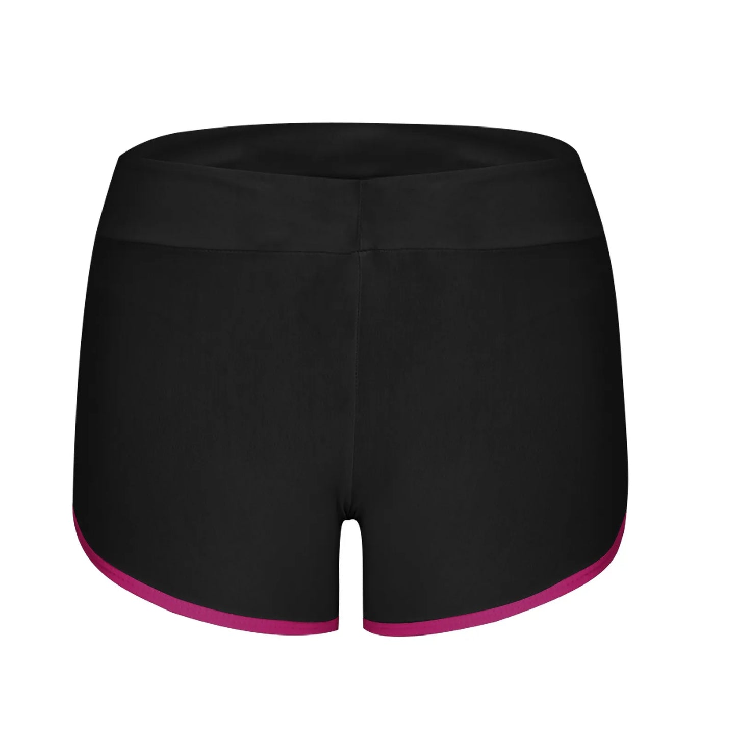 Women Mid Waist Shorts Girl Slim Fit High Stretchy Short Trousers Female Tight Shorts For Ladies Running Shorts Slim Fit Elastic