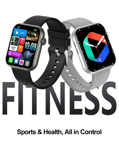2025 New Smart Watch Full Touch Screen Bluetooth Call AI Voice Heart Rate Waterproof Watches Sports Bracelet Smartwatch Women