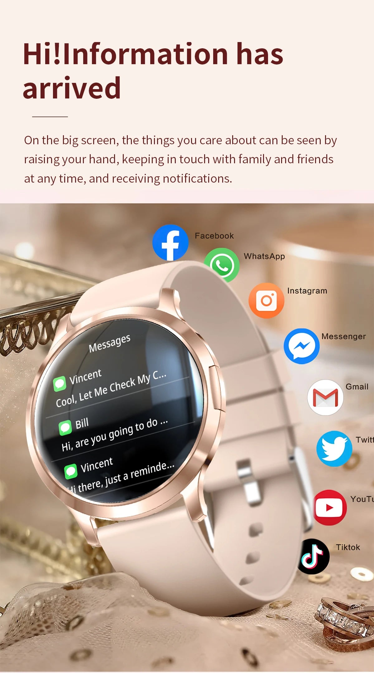 2025 New Smartwatch Women 1.32-inch AMOLED HD Screen Heart Rate Bluetooth Call IP68 Waterproof  Smart Men Watch For Android ios