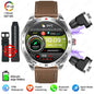 2025 New Smart Watch with TWS Earbuds 1.52 Inch AMOLED IP67 Waterproof Bluetooth Calls MP3 Music Smartwatch for Men Android iOS