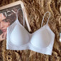 Women's Invisible Backless Tube Top with Liquid Foundation and No Steel Ring, Anti-sagging and Gathered Camisole Bra