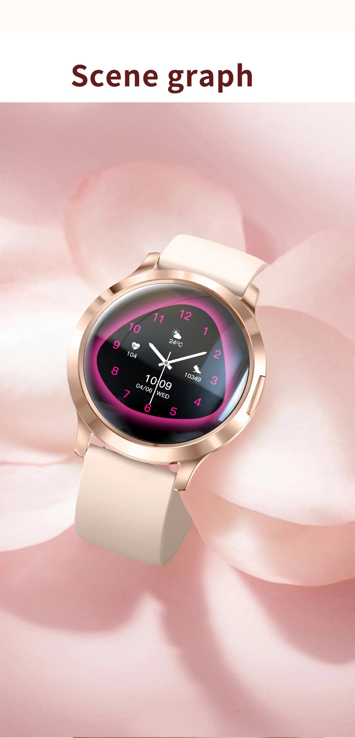 2025 New Smartwatch Women 1.32-inch AMOLED HD Screen Heart Rate Bluetooth Call IP68 Waterproof  Smart Men Watch For Android ios