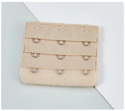 2024 Bra Extender 3 Hooks Women Elastic Bra Extension Strap Hook Clip Intimates Adjustable Lengthened Buckle Bra Accessories